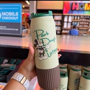 2026 Disney Parks “Park Days & Lattes” Starbucks Tumbler